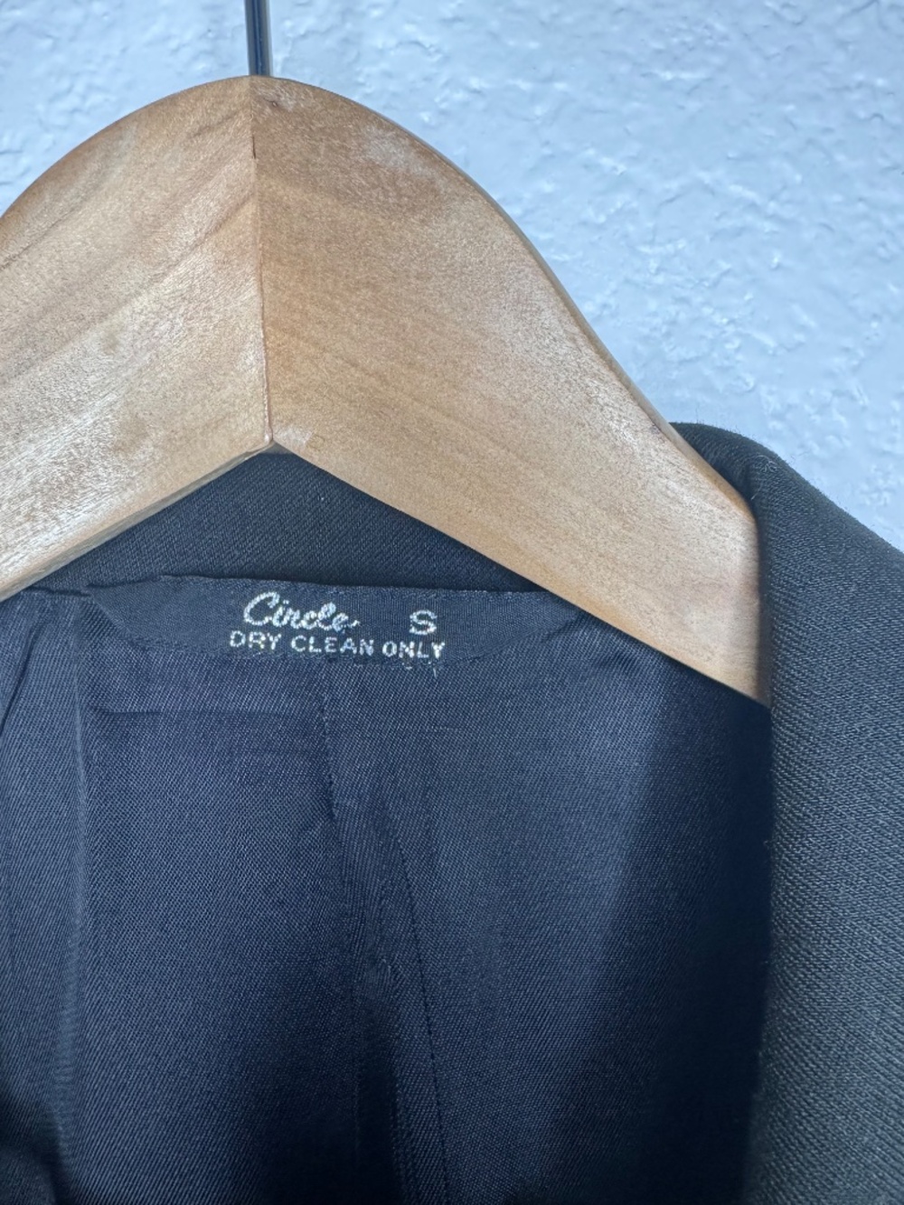 Vintage 90s Circle S Black Western Dallas Frontier Tuxedo Bolero Jacket RN25832 - Picture 3 of 15